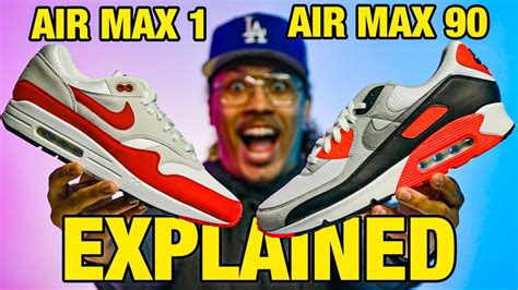 Nike Air Max 1 Vs Air Max 90 – Which Ic